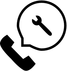 Telefon Support icon